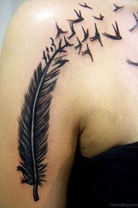 60 Feather Tattoos  Meaning Ideas  Designs  Tattoo Me Now