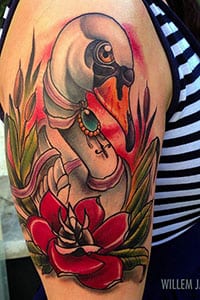 6 Awesome Swan Tattoo Designs And Ideas