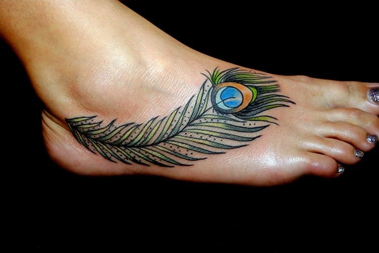 50 Best Feather Tattoos With Birds Meaning 2023 Phoenix Peacock Eagle