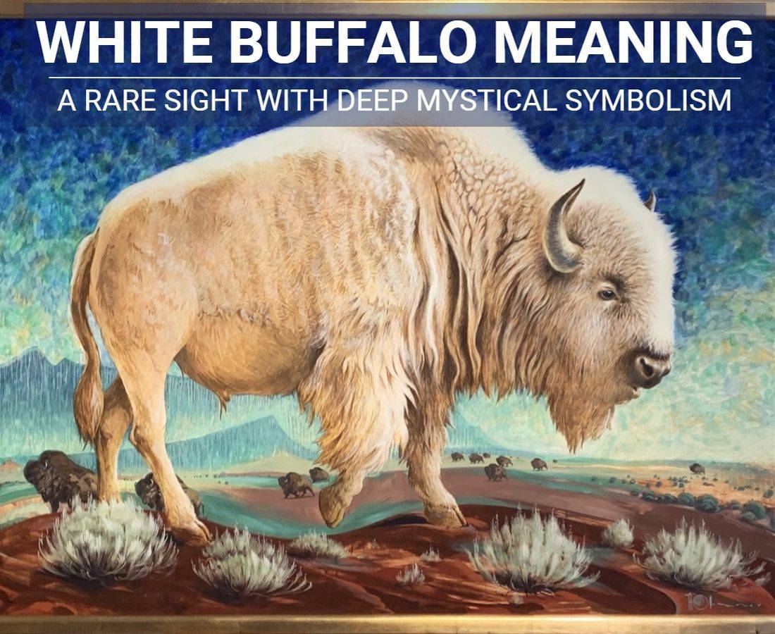 White Buffalo Meaning A Rare Sight With Deep Mystical Symbolism